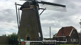 Dutch Windmills you find at the Kagerplassen (Netherlands)