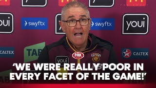 ‘A game to forget!’ Fagan confident 'poor' Lions will bounce back vs. Pies 🦁💪 | Press Conference
