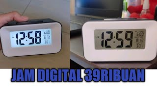 JAM ALARM MEJA DIGITAL MINIMALIS | SMART DIGITAL CLOCK screenshot 1