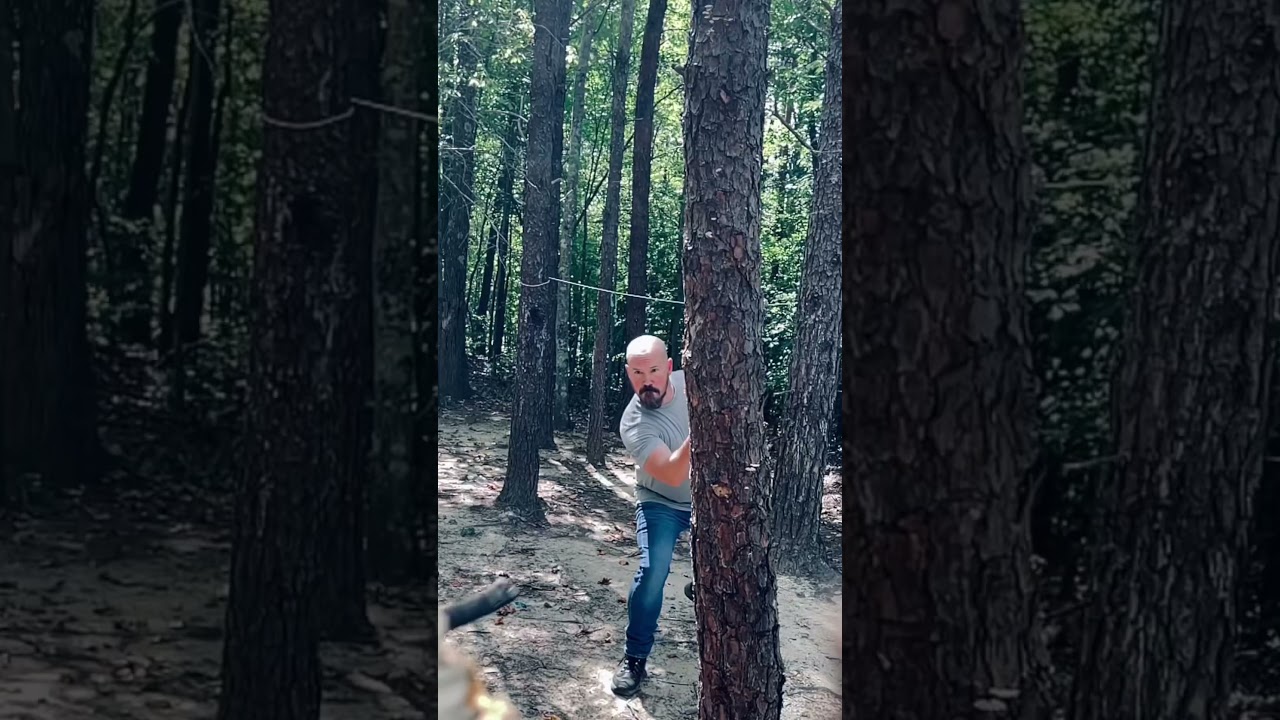 Underhand No Spin Throw with Combat Knife 