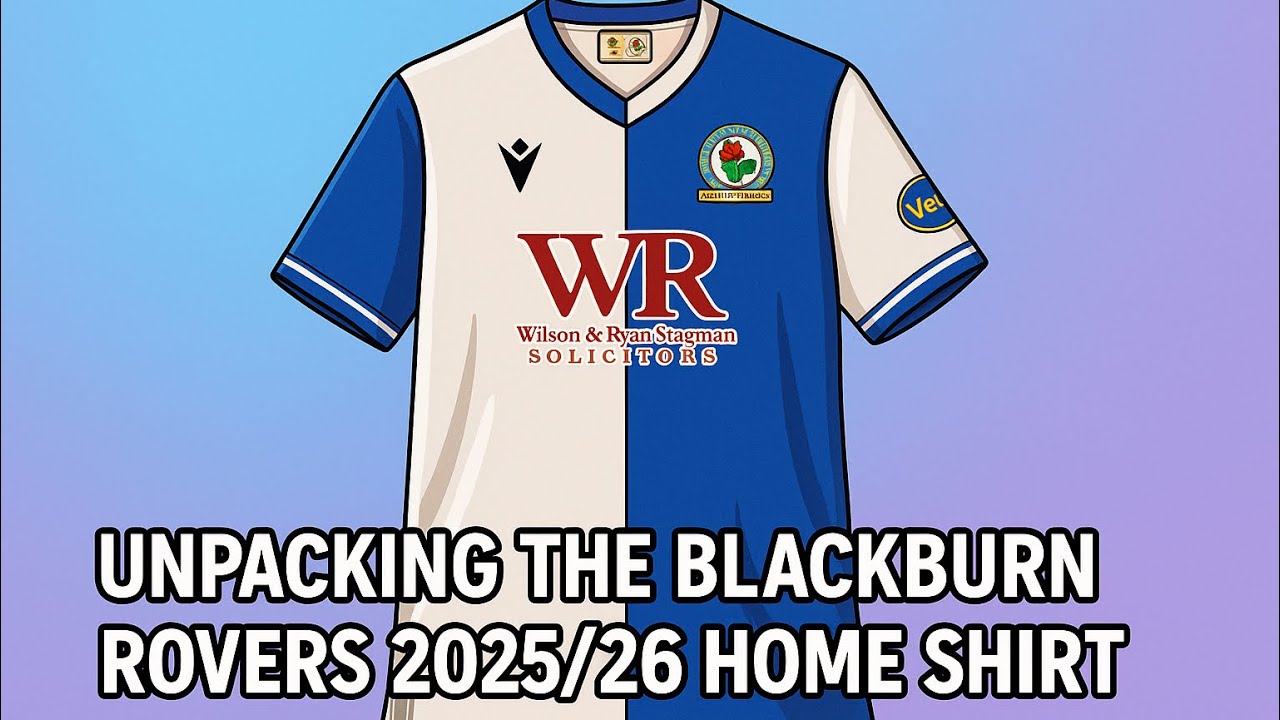 Unboxing the Blackburn Rovers 2025/26 Home Shirt | Classic Blue
