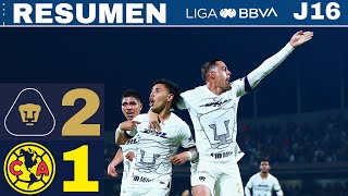 Pumas 2-1 América, Los felinos se llevan el clásico en C.U. / J16 CL24 by LIGA BBVA MX 5,122 views 9 days ago 10 minutes, 56 seconds