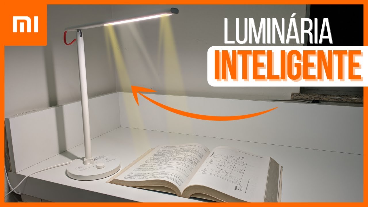 LUMINÁRIA XIAOMI Mi LED Desk Lamp FUNCIONA COM ALEXA!! YouTube