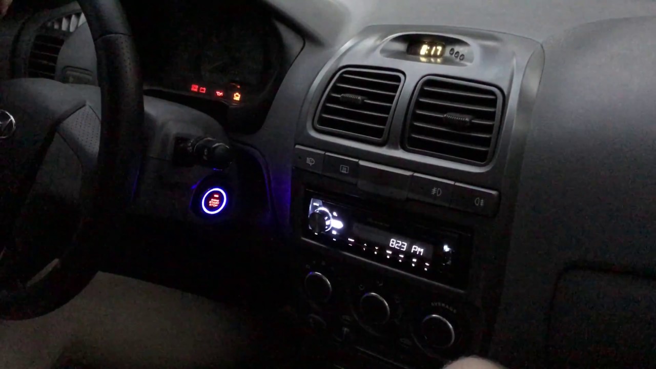 Кнопка Engine Start-Stop акцент - YouTube