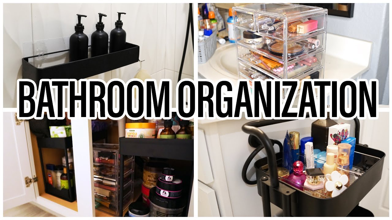 SMALL BATHROOM ORGANIZATION | CLEAN DECLUTTER ORGANIZE | FROM CHAOS TO ...