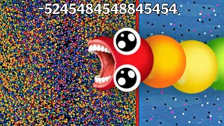 OMG🐍Ultra Pro KING RAINBOW 🐍🌈 GETS DELICIOUS SNAKE FOOD HERE 🐍 BEST EPIC SNAKE IO GAMEPLAY🐍#gameplay screenshot 5