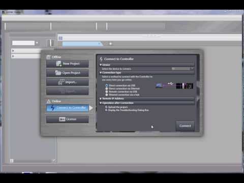 Uploading the NX Safety Program from Sysmac NJ