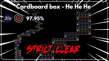 [ADOFAI 20.6] HE HE HE NERFED 1.11X STRICT CLEAR!