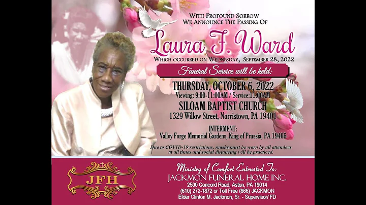 In the loving memory of Laura Ward