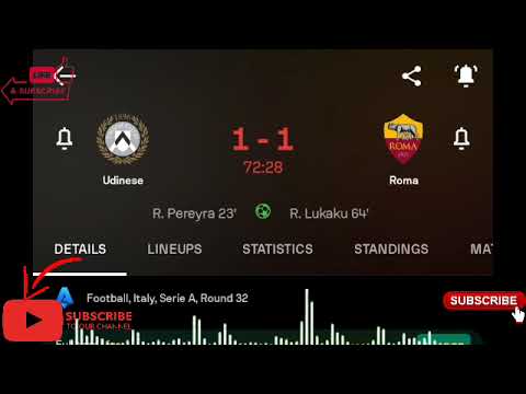 Pray for Evan Ndicka 🙏 😢,  Udinese vs Roma (1-1) All Goals and Extended Highlights Match Suspended