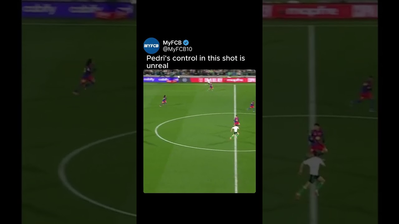 Pedri's OUTRAGEOUS First Touch vs Racing Santander  Magic Touch 2026