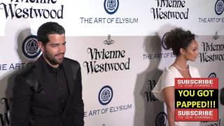 Cara Santana and Jesse Metcalfe at the Art Of Elysium's 9th Annual Heaven Gala at 3Labs in Culver Ci
