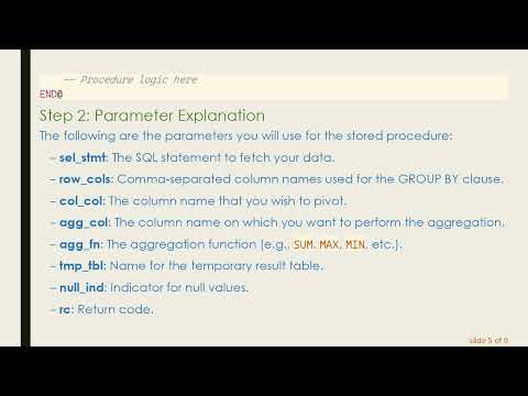 Creating a Dynamic Pivot SQL Query in DB2