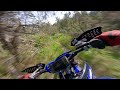 2023 yz250 raw pov trail riding  enduro  pure 2 stroke