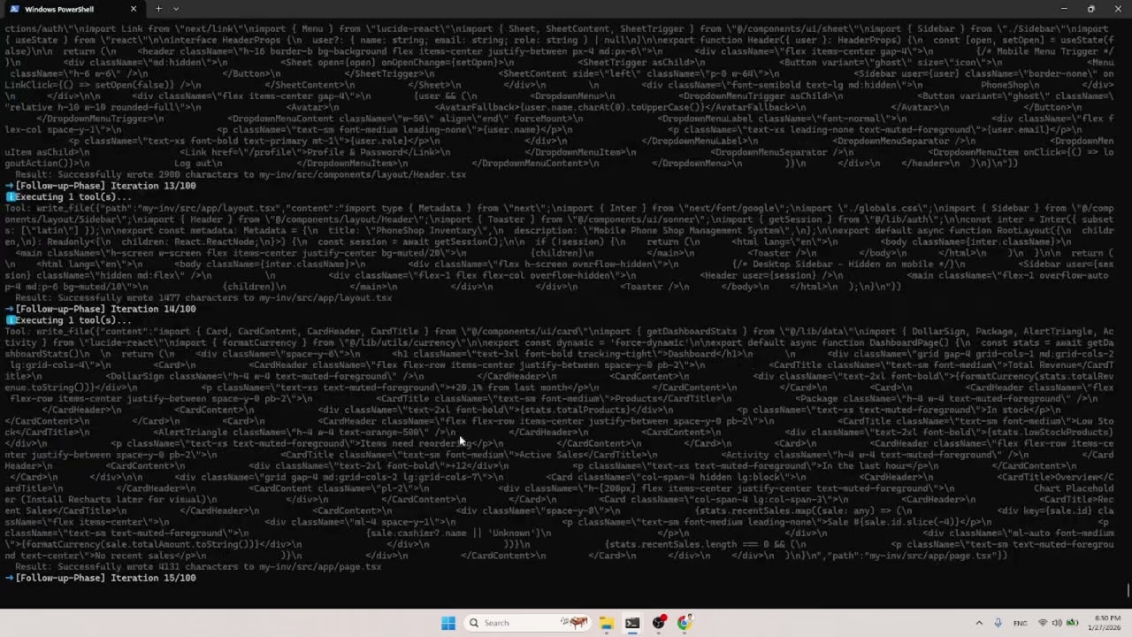 Next.js Agent CLI: Building a Fullstack POS System with Gemini 3 (Hackathon Demo)