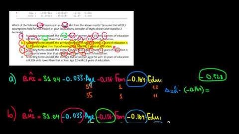ECONOMETRICS | Interpreting Results with Dummy Variables | 3