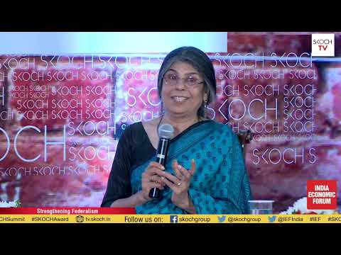 Renu Kohli at the SKOCH Summit: India Economic Forum