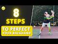 Perfect Your Tennis Backhand in 8 Steps - Tennis Backhand Technique Lesson Episode cover