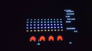 Space Invaders Famicom / NES CRT TV Playthrough asmr