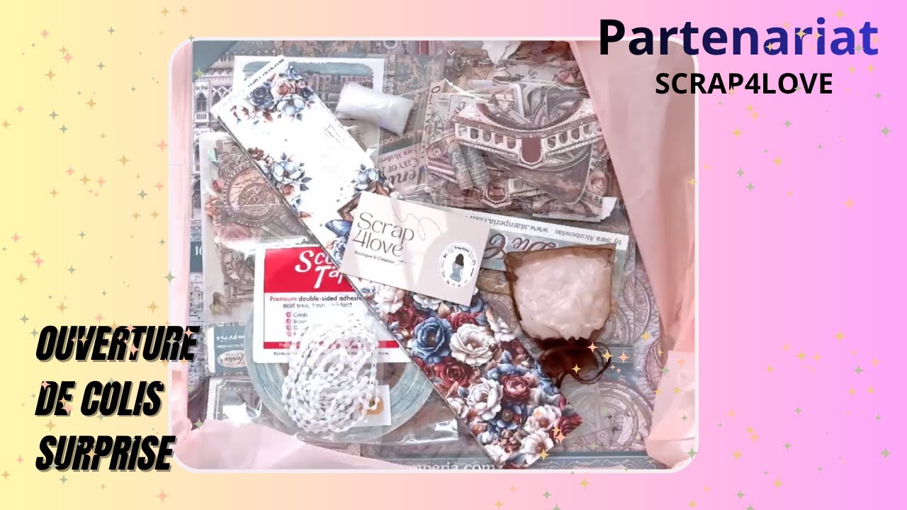 Partenariat Scrap4Love : Découvrez la Collection Venice City of Art de Stamperia + Code Promo !