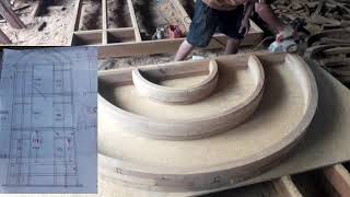 How To Assemble A Curved Frame 815 Meters High