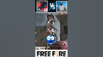 FreeFire Characters VS Pubg ☠️ || #shorts #freefire #freefirevspubg #pubgvsfreefire
