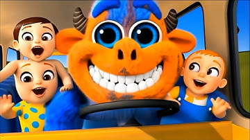 Cocomelon - Wheels on the Bus but it