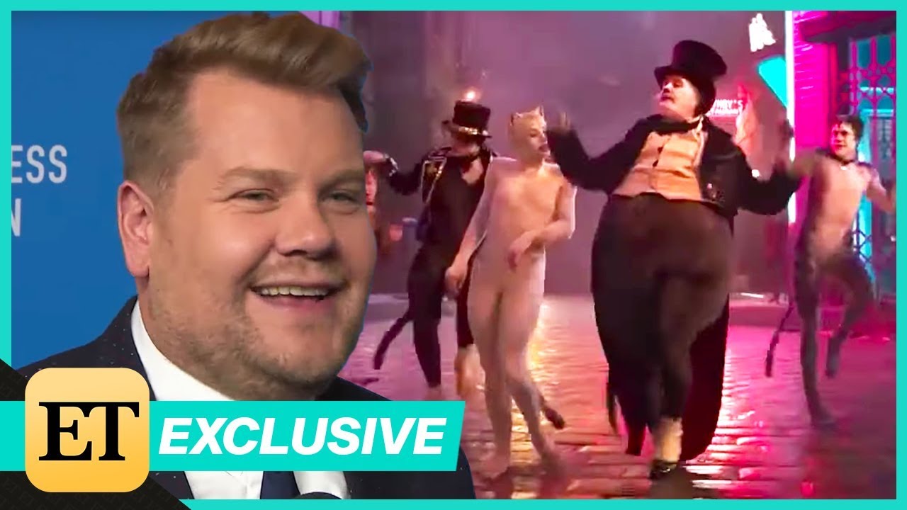 cats trailer youtube James Corden Reacts to Social Media Backlash Regarding Cats Trailer (Exclusive)