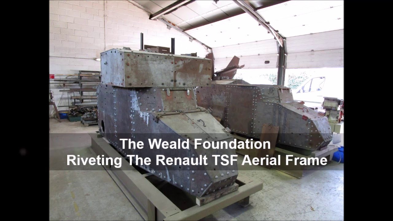 Renault TSF Aerial Frame Riveting - YouTube