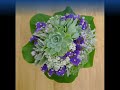 Wedding Bridal Bouquets in Blue, Lilac, Purple and Mauve