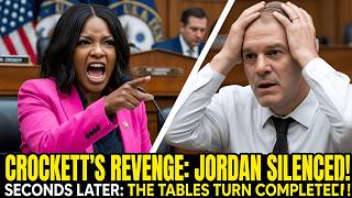 Jim Jordan MOCKS Jasmine Crockett — Seconds Later, She TURNS the Tables COMPLETELY