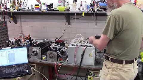 Testing the Allen Bradley Servo Drive with the Lafert Servo Motor