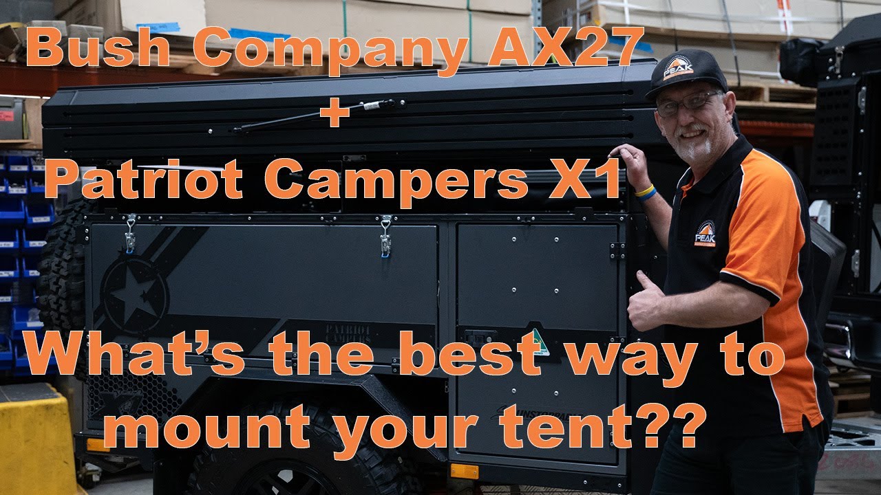 Mounting The Bush Company AX27 to the Patriot Campers X1