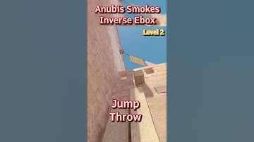 Anubis Smokes - Inverse Ebox #cs2 #cs2smokes #anubis