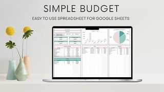Simple Budget Spreadsheet for Google Sheets | Weekly, Monthly & Yearly Budget Planner Tutorial
