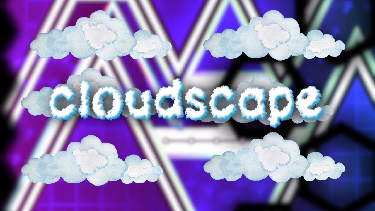 cloudscape 100% by DivideNick and Wolvyy - Geometry Dash