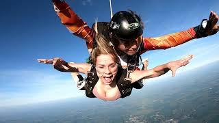 Olivia Collins - Tandem Skydive At Skydive Indianapolis