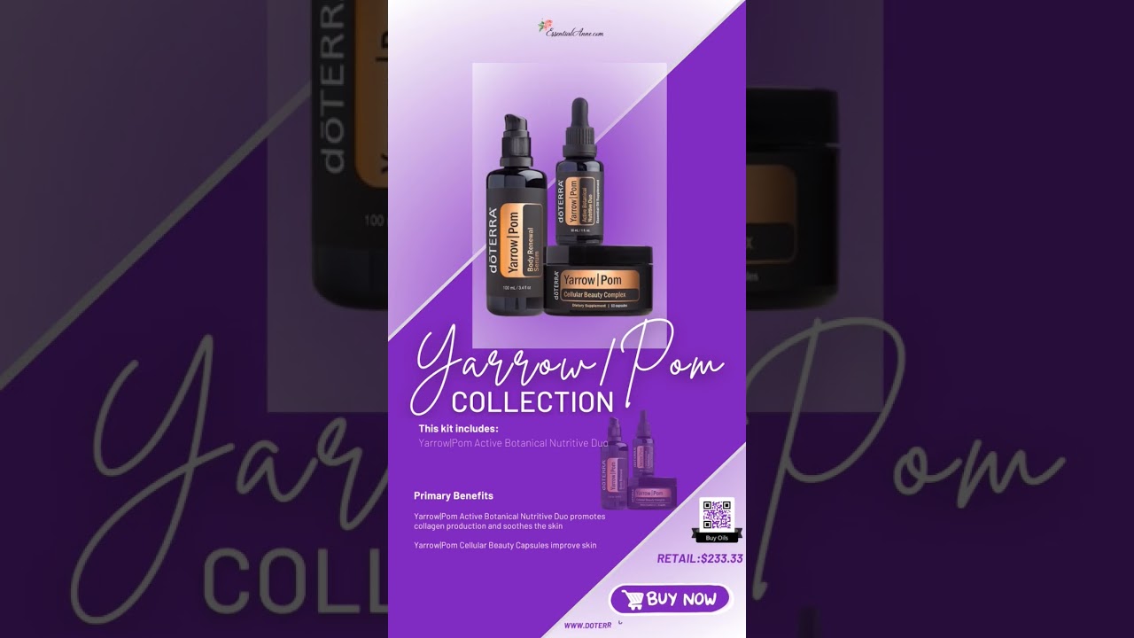 Glow Inside Out with the Yarrow|Pom Collection!✨🍃