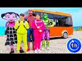 Wheels on the Bus + More Kids Videos with Adriana and Ali
