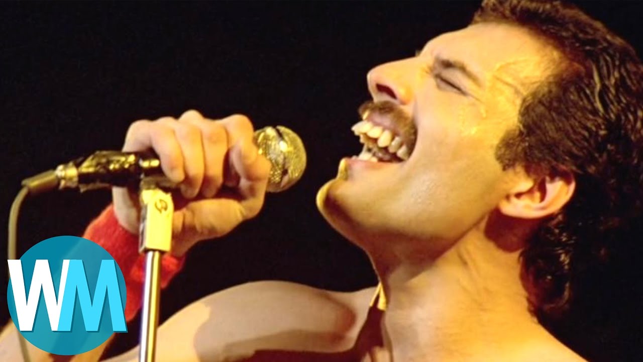 Top 10 Freddie Mercury Moments - Top10 Chronicle