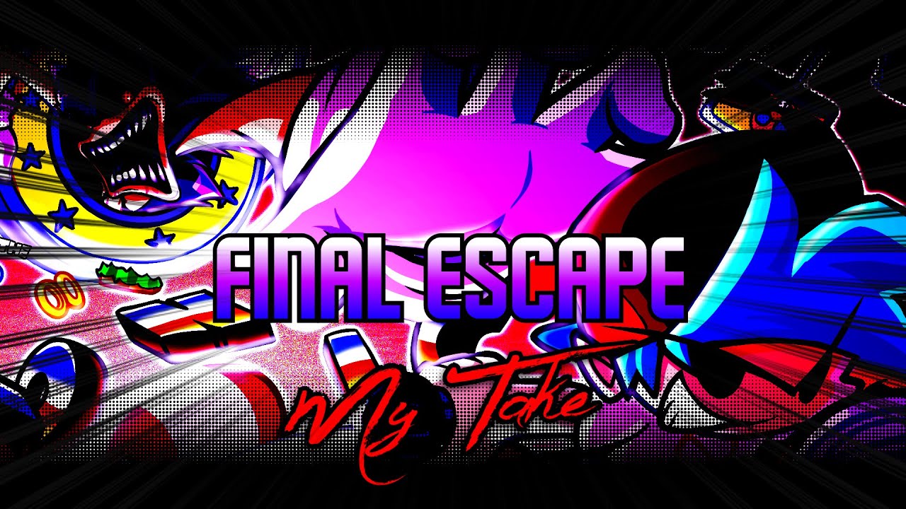 FNF VS SONIC.EXE BEGINING RESTORED, FINAL ESCAPE B.R MIX PORTADA