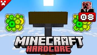 Minecraft Hardcore but I make a MOB FARM! (Episode 8)
