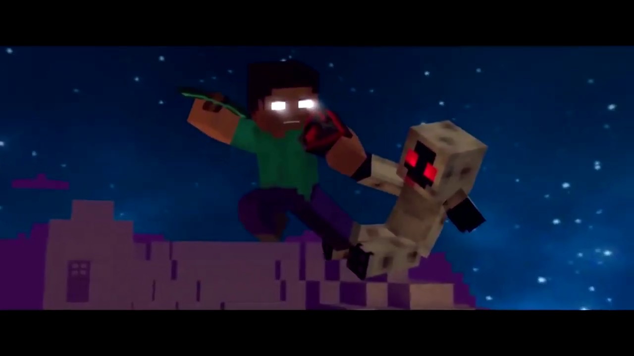 Herobrin's life a minecraft proudy of herobrine YouTube