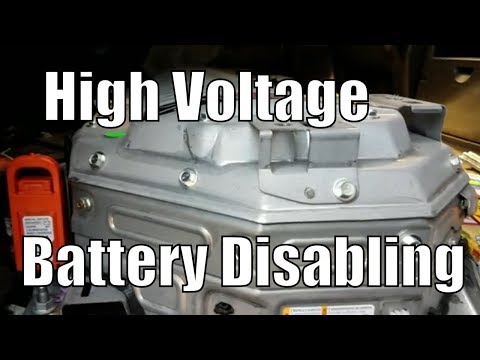 Chevy / GMC Hybrid High Voltage Battery Disabling