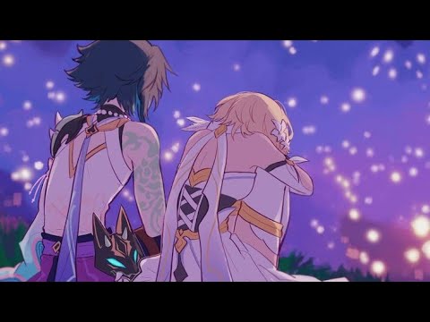 Сяо и Люмин зайки ♡ {геншин импакт}||||Xiao and Lumine bunnes ♡ {genshin impact}