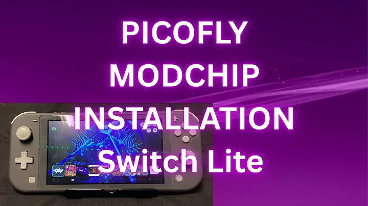 Picofly Modchip Install Switch Lite