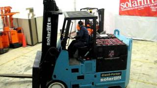 Elwell Parker Heavy Duty Capacity Electric Fork Lift Truck Available From Solarlift, Canada