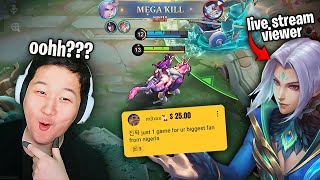 Gosu General's Viewer Picked Ling and Showed great skill to him