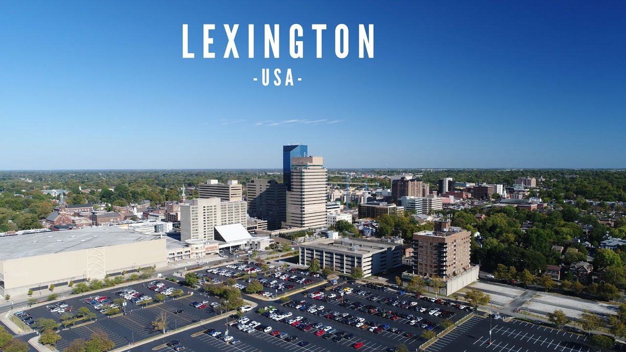 Stunning Aerial View of Lexington - KY 🐎 | The Horse Capital from Above! 🌟🚁