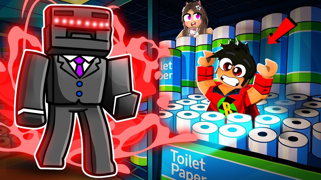 MÜDÜRÜN GİZLİ ODASINI BULDUK !! - Roblox Survive Overnight in a Mega Store